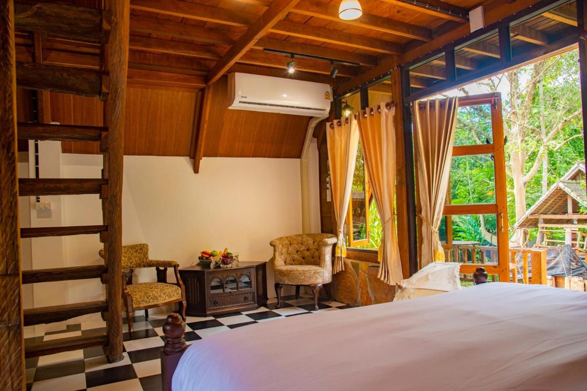 Ban Kaew Mo Ra Glamping & Restaurant Otel Pang Mapha Dış mekan fotoğraf