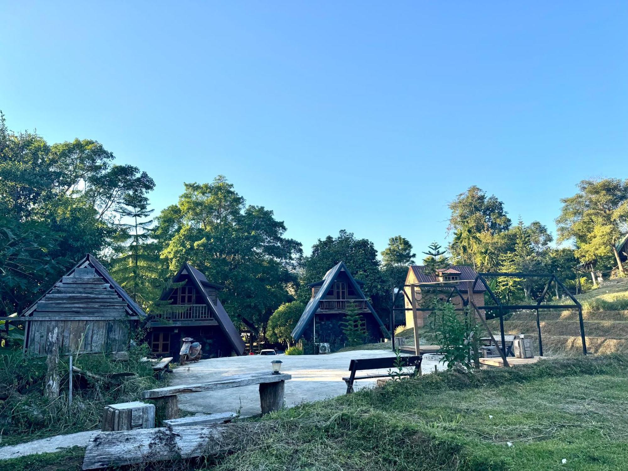 Ban Kaew Mo Ra Glamping & Restaurant Otel Pang Mapha Dış mekan fotoğraf