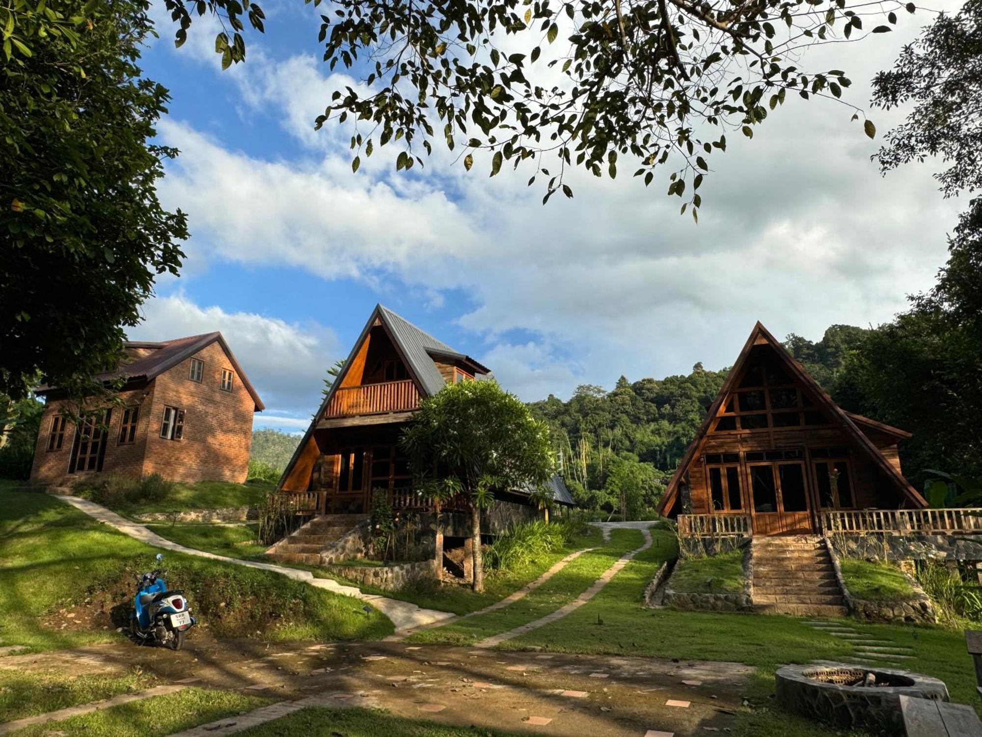 Ban Kaew Mo Ra Glamping & Restaurant Otel Pang Mapha Dış mekan fotoğraf