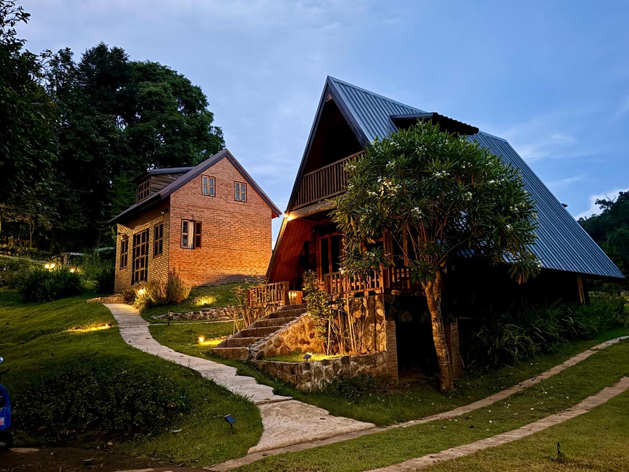 Ban Kaew Mo Ra Glamping & Restaurant Otel Pang Mapha Dış mekan fotoğraf