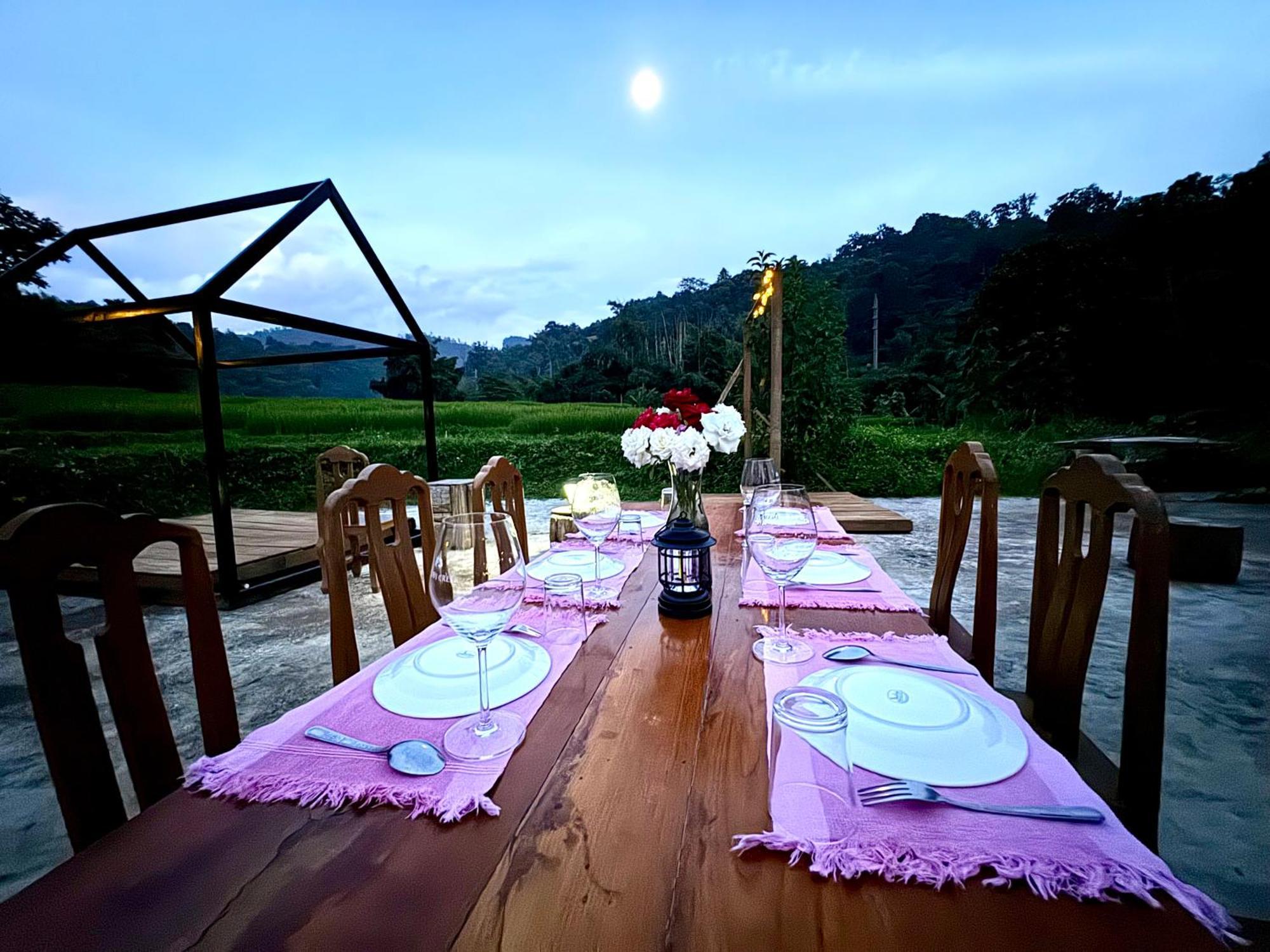 Ban Kaew Mo Ra Glamping & Restaurant Otel Pang Mapha Dış mekan fotoğraf