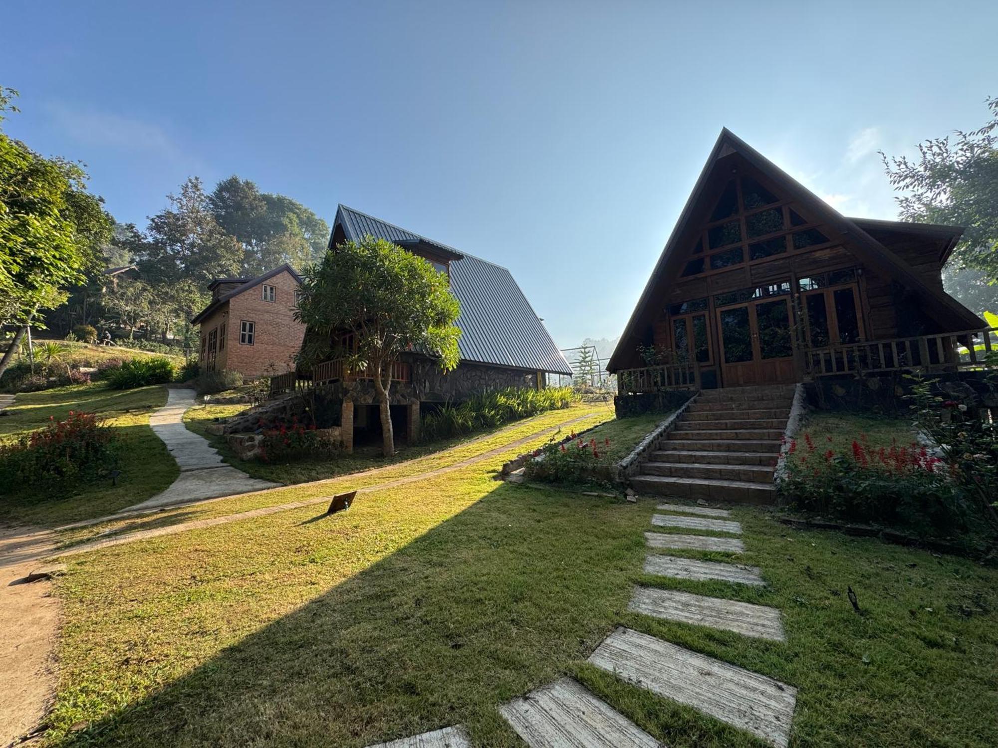 Ban Kaew Mo Ra Glamping & Restaurant Otel Pang Mapha Dış mekan fotoğraf