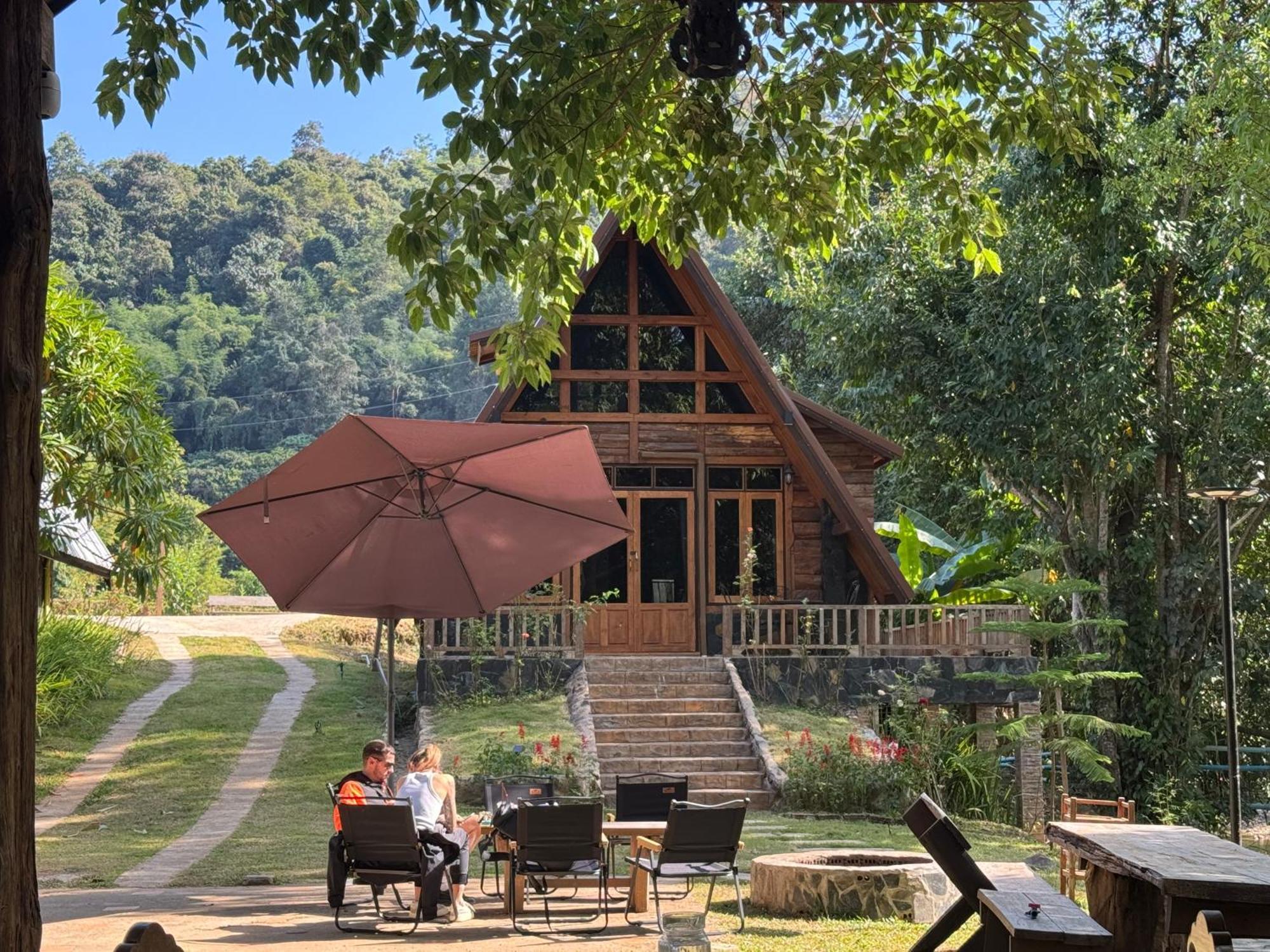 Ban Kaew Mo Ra Glamping & Restaurant Otel Pang Mapha Dış mekan fotoğraf